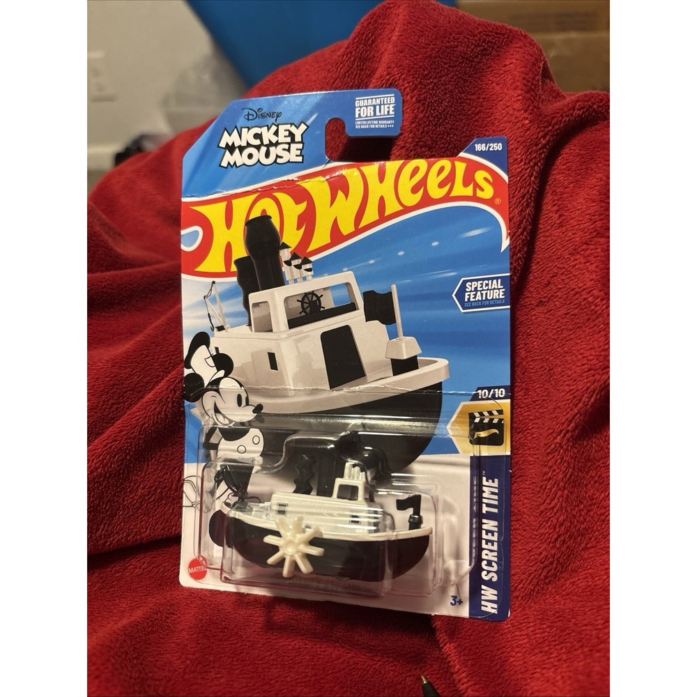 Hot Wheels Mickey Mouse Disney Steamboat 165/250 HYY98-N9COH